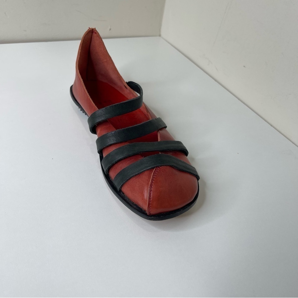 Cydwoq Jail Women's Shoe hand made Cottagecore ballet flat l - Picture 5 of 13
